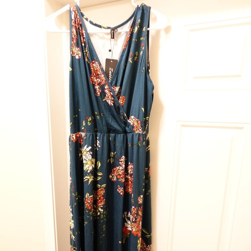 Super comfy green dress from Lattcus. Size XXL